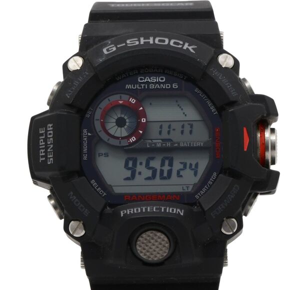 CASIO GSHOCK MASTER OF G LAND RANGEMAN GW9400J1JF Black Resin Men's Digital W...